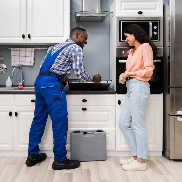 can you provide an estimate for cooktop repair before beginning any work in Helena Ohio